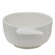 Clayre & Eef | Soepkom Wit 14x10x5 cm / 150 ml | WINBO