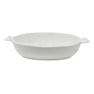 Clayre & Eef | Serveerschaal Wit 26x14x5 cm / 500 ml | WINPSO
