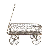 Clayre & Eef | Planthouder Bruin Beige 76x32x88 cm | 5Y1190