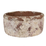 Clayre & Eef | Bloempot Binnen Beige ø 23x11 cm | 6TE0529L