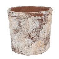 Clayre & Eef | Bloempot Binnen Beige ø 18x15 cm | 6TE0523M