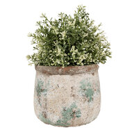 Clayre & Eef | Bloempot Binnen Beige ø 16x13 cm | 6TE0527M