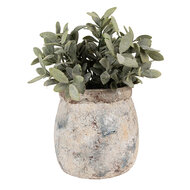 Clayre & Eef | Bloempot Binnen Beige ø 14x14 cm | 6TE0535