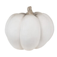 Clayre & Eef | Decoratie Pompoen Grijs ø 31x27 cm | 6PR4368