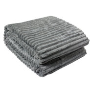 Clayre & Eef | Plaid Grigio 180x200 cm | KT060.158LG