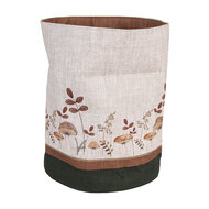 Clayre & Eef | Broodmandje Beige Bruin ø 15x16 cm | LFJ50