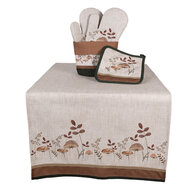 Clayre & Eef | Broodmandje Beige Bruin ø 15x16 cm | LFJ50