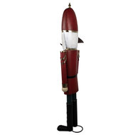 Clayre & Eef | Decoratie Beeld Notenkraker Rood 69x36x179 cm | 5Y1229
