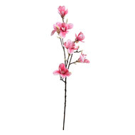 Clayre & Eef | Decoratie tak met bloemen Roze 25x10x97 cm | 5PL0099