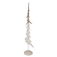 Clayre & Eef | Decoratie boom Wit 16x11x45 cm | 6Y5630