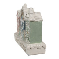 Clayre & Eef | Decoratie Huis Wit 13x4x10 cm | 6PR4204