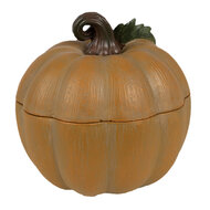 Clayre & Eef | Decoratie Pompoen Oranje 10x8x10 cm | 6PR4234