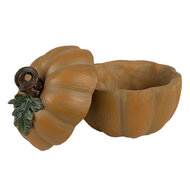 Clayre & Eef | Decoratie Pompoen Oranje 10x8x10 cm | 6PR4234