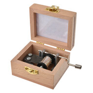 Clayre & Eef | Muziekdoos Roze Bruin 9x6x4 cm | 65653