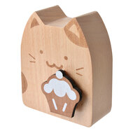 Clayre & Eef | Muziekdoos Bruin 7x4x8 cm | 65662