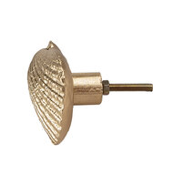 Clayre & Eef | Deurknop Goudkleurig 6x4x6 cm / S3 cm | 65732
