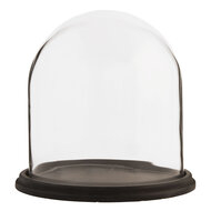 Clayre & Eef | Stolp Transparant ø 23x22 cm | 6GL1272