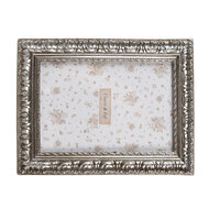 Clayre & Eef | Fotolijst Zilverkleurig 14x2x19 cm / 10x15 cm | 2F1171
