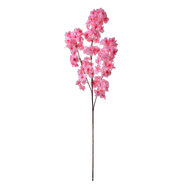 Clayre & Eef | Decoratie tak met bloemen Roze 20x10x106 cm | 5PL0076