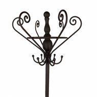 Clayre & Eef | Kapstok Staand Bruin 50x50x180 cm | 40067