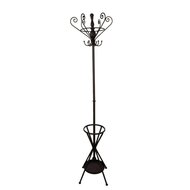 Clayre & Eef | Kapstok Staand Bruin 50x50x180 cm | 40067