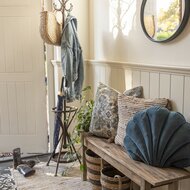 Clayre & Eef | Kapstok Staand Bruin 50x50x180 cm | 40067