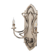Clayre & Eef | Wandlamp Beige Bruin 41x17x60 cm E14/max 2x25W | 5LMP377