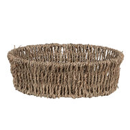 Clayre & Eef | Opbergmanden Set van 3 Bruin 27x22x8 / 24x18x7 / 21x16x6 cm | 65710