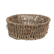 Clayre & Eef | Opbergmanden Set van 3 Bruin 27x22x8 / 24x18x7 / 21x16x6 cm | 65710
