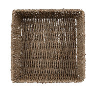 Clayre & Eef | Opbergmanden Set van 3 Bruin 23x23x8 / 21x21x7 / 17x17x6 cm | 65711
