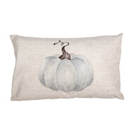 Clayre &amp; Eef   | Kussenhoes Beige Grijs 30x50 cm | CSP36-1