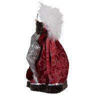 Clayre & Eef | Decoratie Beeld Engel Rood Wit 20x15x28 cm | 65618