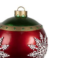 Clayre & Eef | Decoratie Kerstbal ø 39x44 cm | 6PR4249