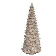 Clayre & Eef | Decoratie boom Wit ø 13x30 cm | 6PR4288