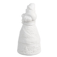 Clayre & Eef | Kerstdecoratie Kerstman met LED Wit ø 5x11 cm | 6CE1749