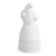 Clayre & Eef | Kerstdecoratie Kerstman met LED Wit ø 5x11 cm | 6CE1749