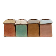 Clayre & Eef | Bloempot Binnen Meerkleurig 31x9x11 cm | 6CE1888