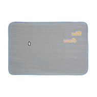 Clayre & Eef | Badmat Blauw Grijs 58x38x1 cm | BM0011