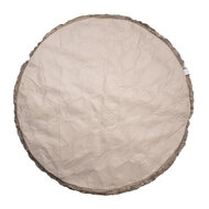 Clayre & Eef | Vloerkleed Bruin Zwart ø 100x3 cm | KT080.066