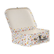 Clayre & Eef | Decoratie koffer Set van 3 Wit 30x22x9/25x20x9/20x17x8 cm | 66011