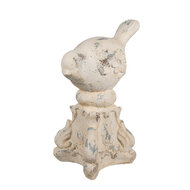 Clayre &amp; Eef   | Decoratie Vogel Beige 33x21x47 cm | 6MG0058