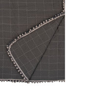 Clayre & Eef | Bedsprei Grijs 220x240 cm / 2x kussensloop 50x70 cm | Q209.061