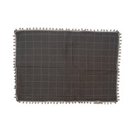 Clayre & Eef | Bedsprei Grijs 220x240 cm / 2x kussensloop 50x70 cm | Q209.061
