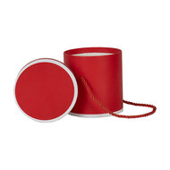 Clayre & Eef | Kado doosje Rood ø 12x12 cm | 66009R