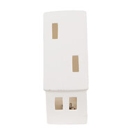 Clayre &amp; Eef   | Decoratie Huisje met LED Wit 9x6x15 cm | 6CE1794