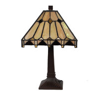 Clayre & Eef | Tafellamp Tiffany 23x23x38 cm E14/max 1x40W | 5LL-5452