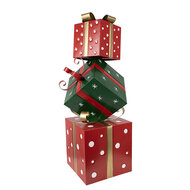 Clayre & Eef | Decoratie cadeau Rood 42x36x92 cm | 5Y1261