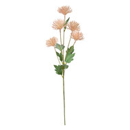 Clayre & Eef | Decoratie tak met bloemen Roze Groen 16x9x70 cm | 5PL0124P