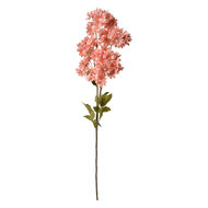 Clayre &amp; Eef   | Decoratie tak met bloemen Roze Groen 17x9x72 cm | 5PL0125P