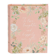 Clayre & Eef | Doos in boekvorm Roze Groen 17x14x5 cm | 66018